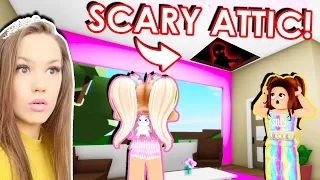 We Found A *HUGE* Secret In The ATTIC in BROOKHAVEN with IAMSANNA (Roblox)