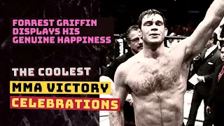The Coolest MMA Victory Celebrations | Forrest Griffin Displays His Genuine Happiness