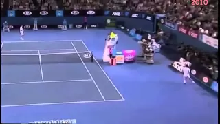 Compilation of 5 of the best tennis shots of all time!