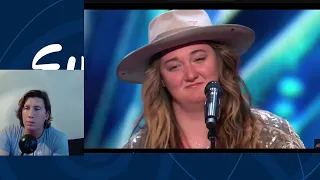Country Singer Dani Kerr - Own Song " November " | Auditions | AGT 2023 Reaction