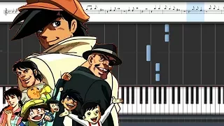 Ashita No Joe OST-Joe's Whistle [Easy Piano Tutorial]