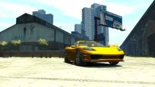 [WS] / [GTA 4] / #1 / Трюки на машинах