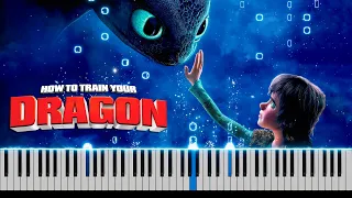 Test Drive - How To Train Your Dragon Piano Cover [FREE MIDI]