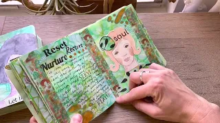 Art Journal Flip through: my Spring JIYA journal