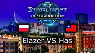 Elazer VS Has - PvZ - Group Stage 3 - WCS Valencia 2018 - polski komentarz