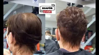 Kısa saç kesimi  (EĞİTİM 39) #Saçkesimi #Haircut #Kısasaçmodelleri #Amazinghaircut #Hairstyles