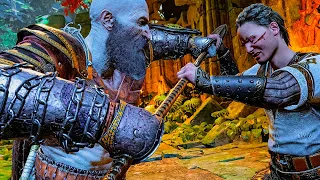 God Of War Ragnarok - Kratos vs Heimdall Boss Full Fight PS5 4K 60FPS