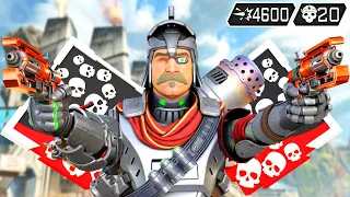 SUPER FUSE 20 KILLS & 4600 DAMAGE IN AMAZING GAME (Apex Legends Gameplay)