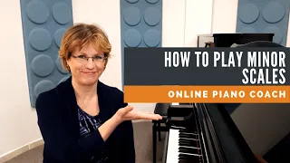 How to Play Minor Scales Piano Tutorial