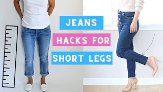 8 Must Know Jeans Hacks if you have Short Legs (like me)