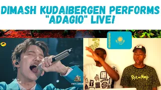 [DIMASH KUDAIBERGEN] | REACTION TO Adagio by Dimash @ The singer