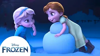 ¿Y si hacemos un muñeco de nieve? | Frozen