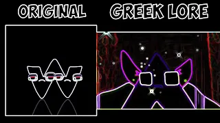 Alphabet Lore vs Greek Alphabet Lore (by Iyad Animation) Comparison vocoded