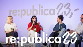 re:publica 2023: Powerplay. Macht und Sexismus in der Medienbranche