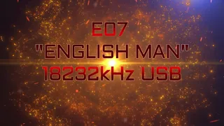 18232kHz USB E07 English Man Russian Number Station (03.05.2024)