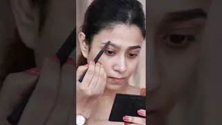 Easy quick eye brow tutorial #shorts #forbeginners #eyebrowtutorial #howidomybrow #barshapatra