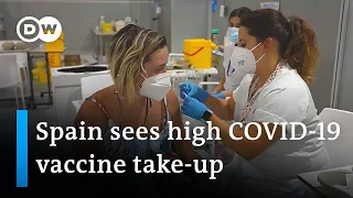 Spain has become a leader of Europe's virus vaccination drive against COVID-19 | DW News