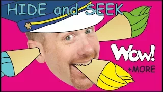 Hide and Seek + Ice Cream + MORE Stories for Kids | Learn English | Steve and Maggie Wow English TV