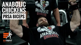 JAN TUREK IFBB PRO - Anabolic chickens trénink Prsou a Bicepsů