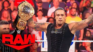 DAMIAN PRIEST NUEVO CAMPEÓN en RAW 5 DE JUNIO 2023 | WWE RAW 05/06/2023 | RAW JUNE 5, 2023