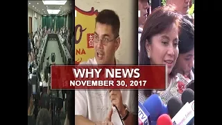 UNTV: Why News (November 30, 2017)