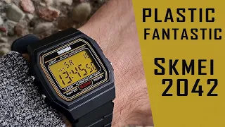 Skmei 2042 digital watch review ("F-91W" variation) #skmei #skmeiwatch #gedmislaguna