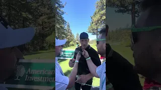 How are we feeling AJ Hawk? 😂😂. The #RoadToTahoe presented by @PXG