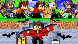 WEREWOLF Hunters VS VAMPIRE Speedrunner In Minecraft!