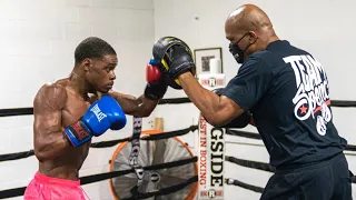 Errol Spence Jr back TRAINING for Terence Crawford Fight: “Line them up, I’m KNOCK them DOWN”