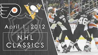 NHL Classics: Fists fly in epic game between Flyers and Penguins | 04/01/2012 | NBC Sports