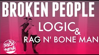Logic X Rag N Bone - Broken People (Lyrics Video)
