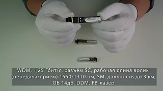 Двухволоконный модуль NTSS SFP