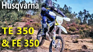 2023 Husqvarna TE 350 & FE 350  Motorcycles