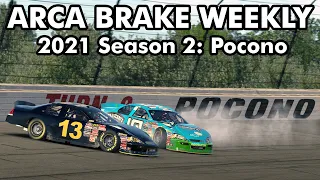 "Bump and run is a thing." | ARCA Brake Weekly from Pocono