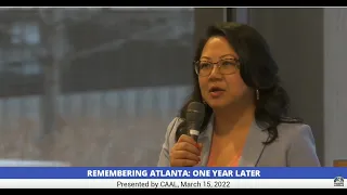 REMEMBERING ATLANTA: ONE YEAR LATER