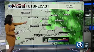 Technical Discussion: Morning showers, but a drier afternoon
