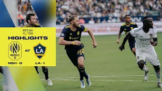 HIGHLIGHTS: LA Galaxy 1 - 0 Nashville SC (Audi MLS Cup Playoffs Round One)