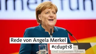 #cdupt18: Rede von Angela Merkel