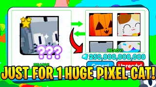 What People Trade For a HUGE PIXEL CAT In Pet Simulator X