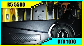 Ryzen 5 5500 + GTX 1070 Gaming PC in 2022 | Tested in 7 Games