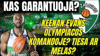 🚨🏀 Keenan Evans Olympiacos komandoje? Olympiacos paneigia gandus! 🔥🏀