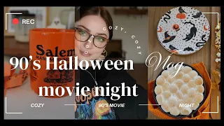 90s Halloween Movie Night VLOG #90snostalgia #90s #spookyseason #halloweenhunting #codeorange