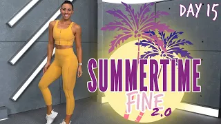 40 Minute Full Body HIIT Workout-NO EQUIPMENT NEEDED! | Summertime Fine 2.0 - Day 15