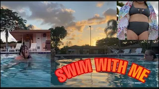 NIGHT TIME ROUTINE | SWIM WITH ME!!