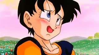 Videl en el paraíso reconoce que le gusta Gohan-dragon Ball Z