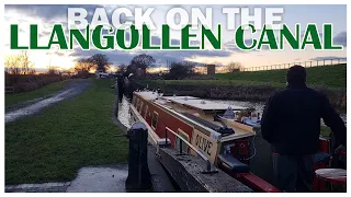 295 - Huge Change of Plans, Rushing Onto The Llangollen Canal Before it Closes The Next Day