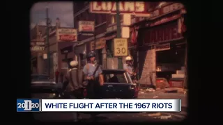 White Flight after the 1967 Detroit riots