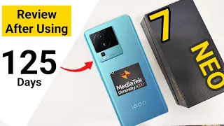 iQOO Neo 7 Review After 125days of Usage Honest Unbaised Review #iqooneo7