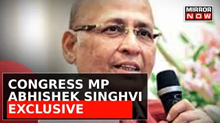 Abhishek Singhvi CWC Member & Senior Advocate SC Speaks On Rahul Gandhi's Conviction