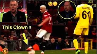 Paul Scholes Reaction To Antony Spin| Ten Hag Not Happy🤔#manchesterunited #scholes#mufc